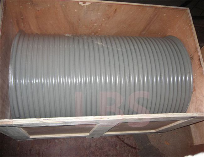 Reliable Lebus Winch Drum Sleeves Winch Spare Parts For Construction