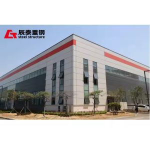 Large Span Prefabricated Steel Structure Workshop With Q235B Q345B Materials
