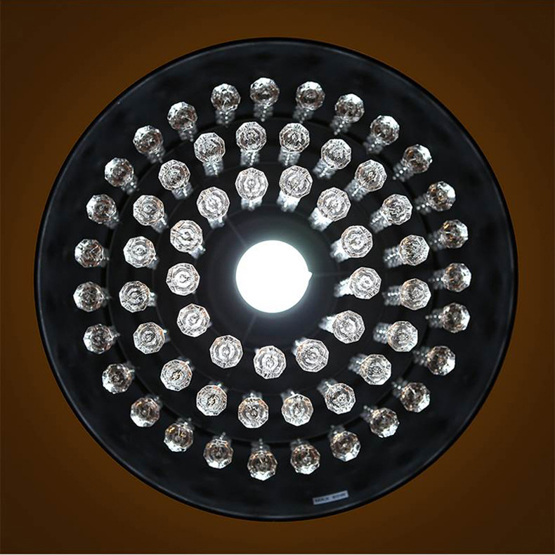 Crystal Half Ball Lights Lamps Retro Loft Light Bar Restaurant Living Room Cafe Pub Club Light(WH-VP-223)