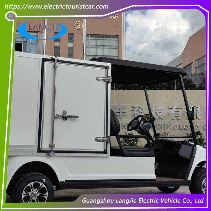 2 Seats Electric Delivery Vehicle AC Motor 48V Airport Electric Cart For Park