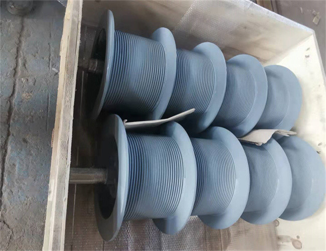 50 Ton Double Grooved Drums Electric Marine Winch For Pulling Cable
