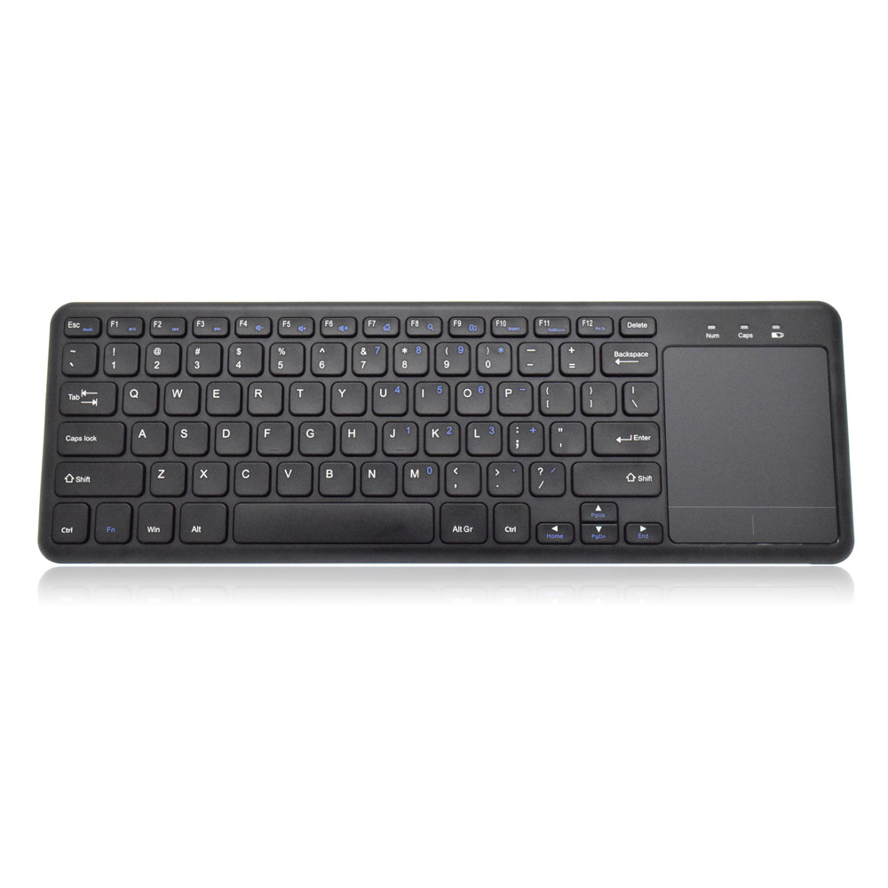 All In One Media Keyboard Mouse Combo Wireless With Integrated Track Pad