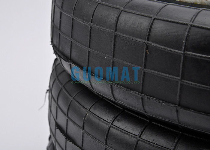381mm Height Triple Convoluted Air Spring For Slurry Starch Vibrating Screen GUOMAT Pneumatic Bellows Actuators