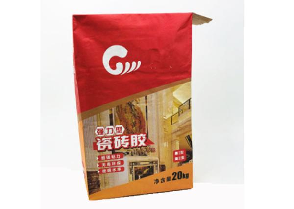 Building Materials Cement Paper Bag Professional Clear Text Customized Logo