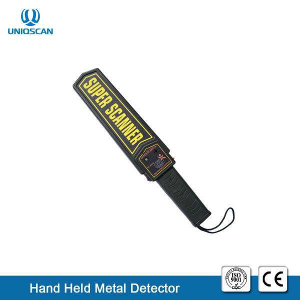 Sensitivity Adjustable Metal Detector Hand Wand 2 Years Warranty For Safety