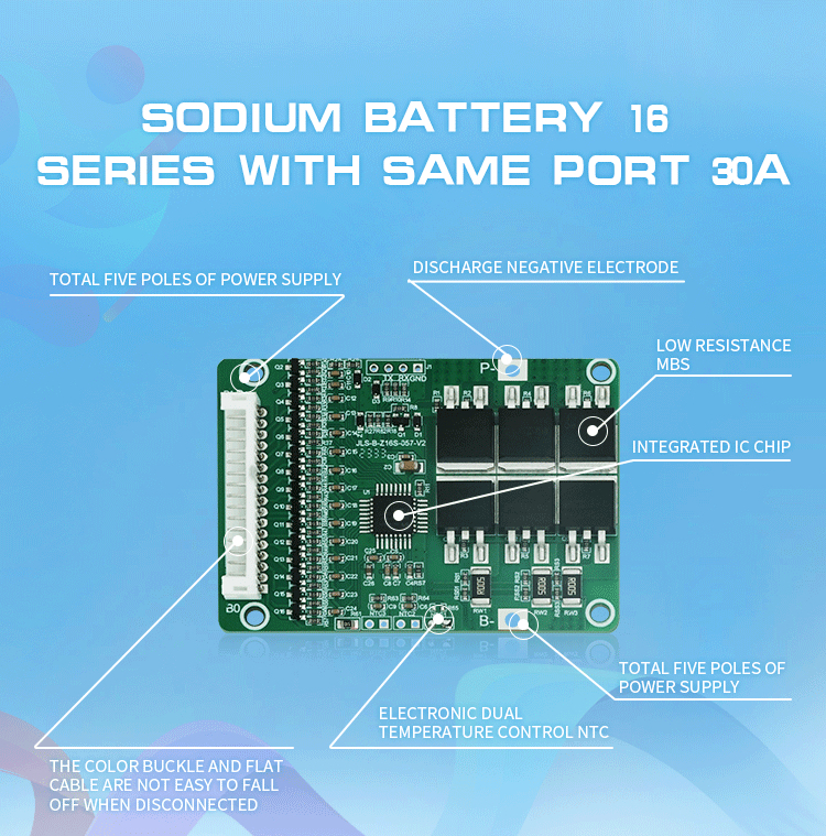 Hardware BMS 7S 10S 36V 13S 48V 24V 5A For Ebike Battery Custom Ev Bms System