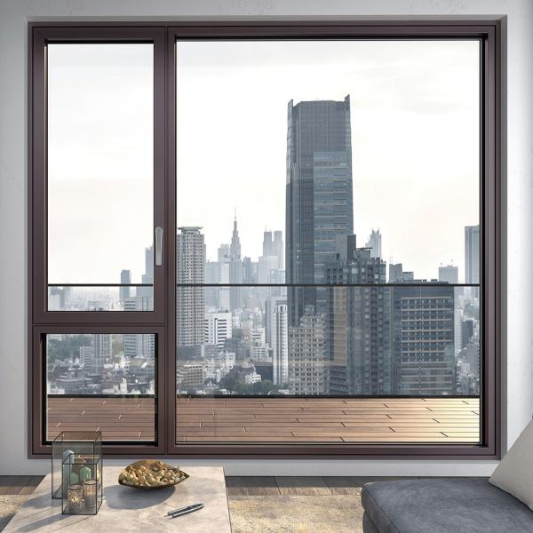Modern House Villa Aluminium Windows and Doors with Heat Insulation Coefficient