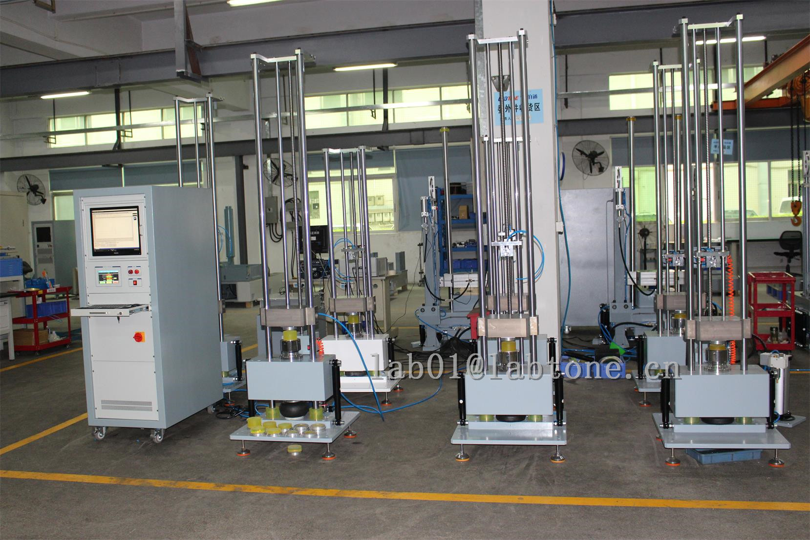Mechanical Shock Test Equipment with Half Sine and Trapezoid Waveform