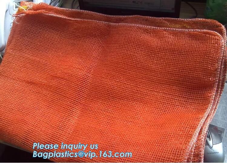 Reusable Solid Shopping Bag String Grocery Bag Shopper Cotton Tote Mesh Net Woven Portable Durable Shopping, BAGEASE