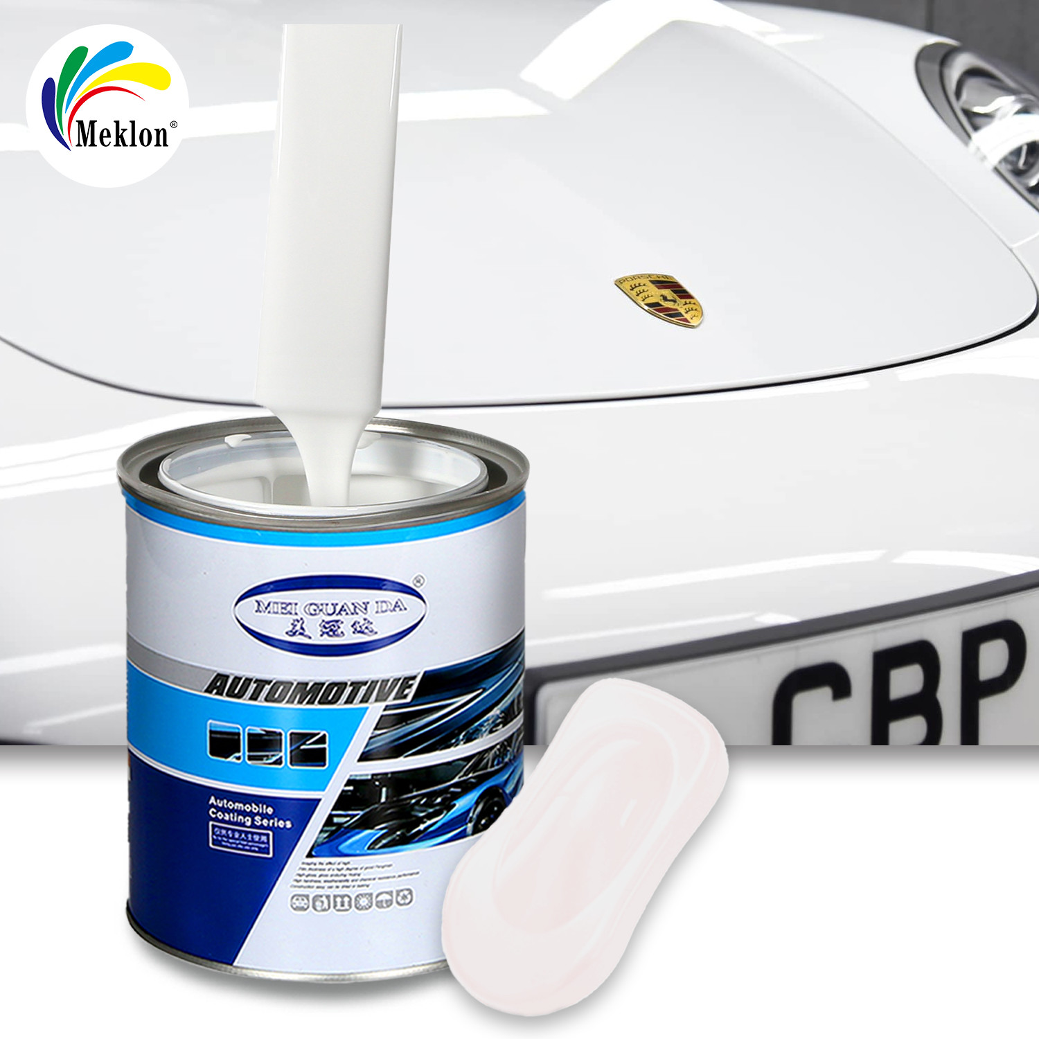Highly Responsible Crafted Brilliant White Car Paint Basecoat Factory Wholesale Automotive Car Paint