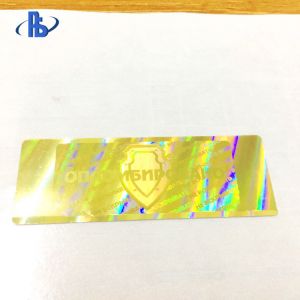 Tamper Evident Security Hologram Stickers Custom Logo And Design Acceptable