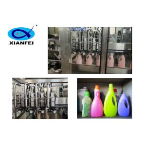  Flat Bottle Shanmpoo Filling Automatic Moving Servo Filling Machine Manufactures