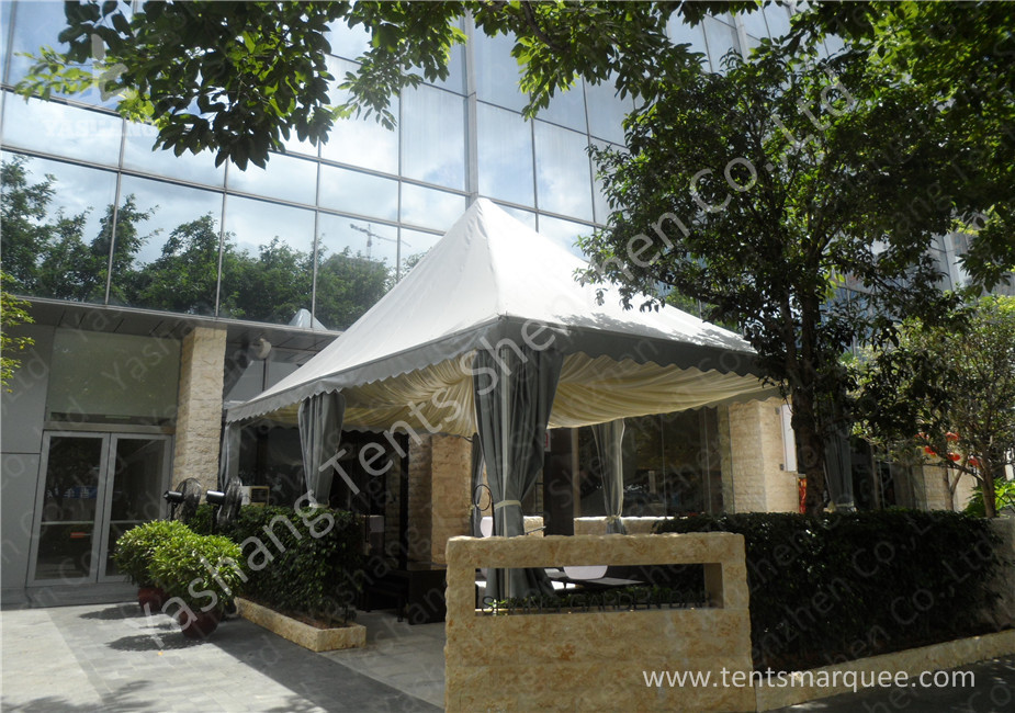 Hard Pressed Aluminium Frame Tents Outdoor With Roof Lining Decoration