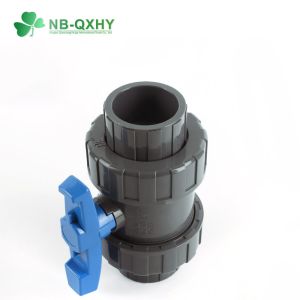 Manual Driving Mode Basic True Double Ball Union for Normal Temperature Pipeline