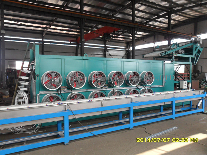 XPG600 10mm Thick Rubber Sheet Cooling Machine Hanging Type Rubber Sheet Cooler