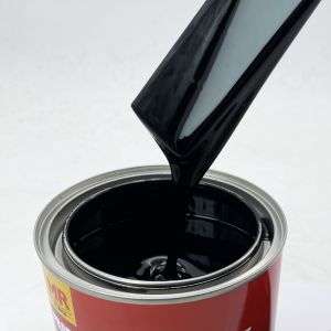 M201 2K Extra Black Automotive Mixing Paint Deep Black High Coverage Solvent