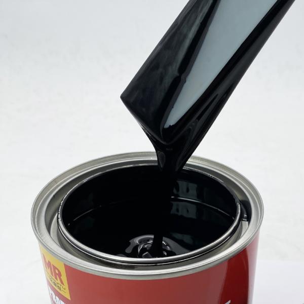 M201 2K Extra Black Automotive Mixing Paint Deep Black High Coverage Solvent