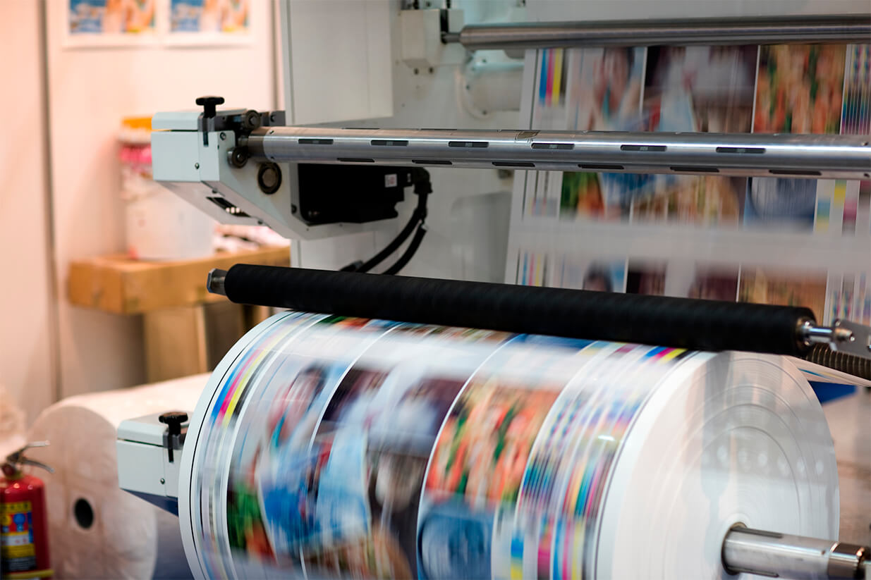 automatic printed paper roll, 4 color flexo paper roll printing machine