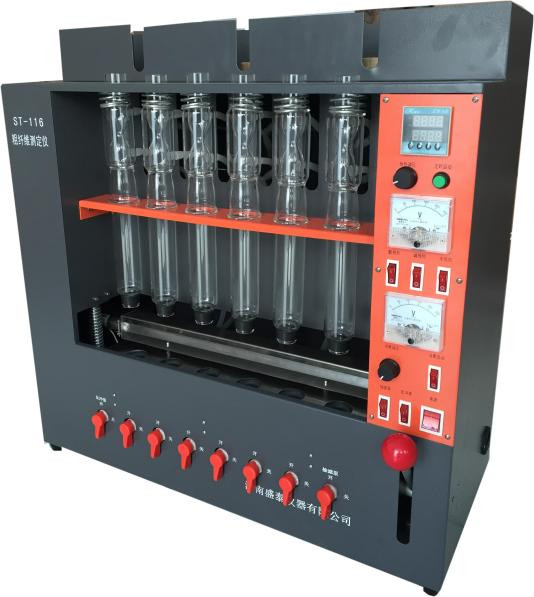 Measuring time:100min Coarse Fiber Analyzer or Raw Fiber Tester ST116 Measuring sample quantity:6/times