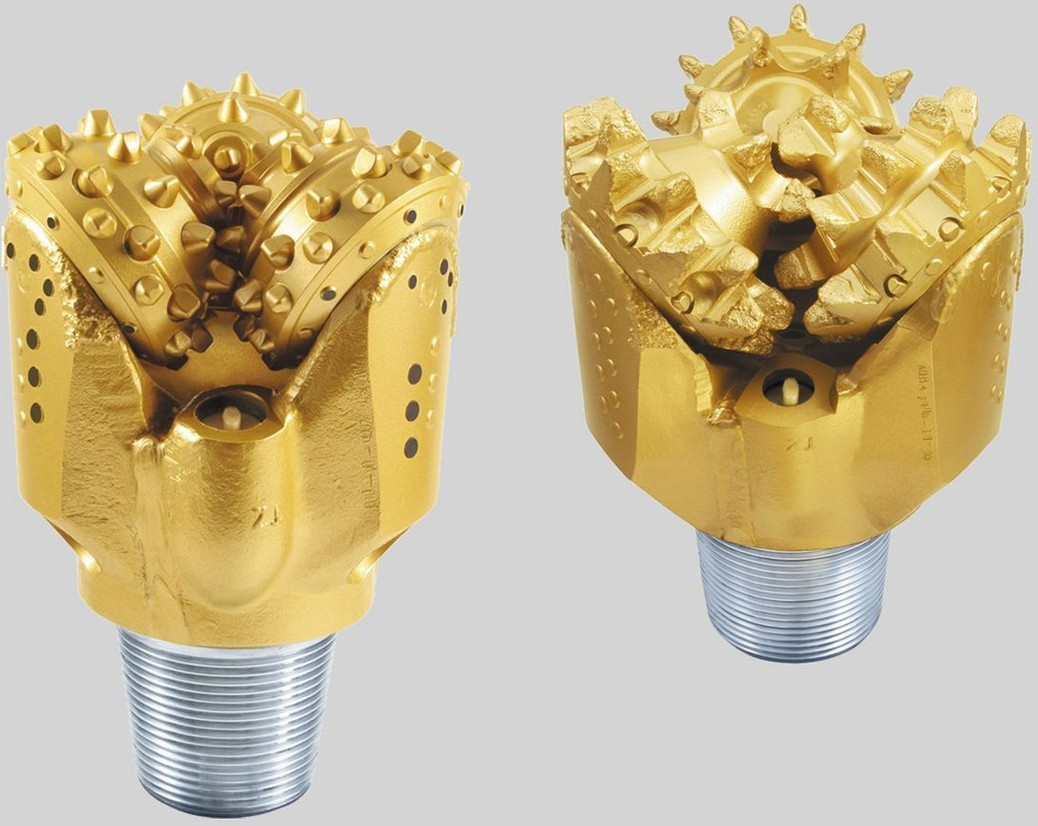3 Nozzles Mining Diamond Drill Bit 8-1/2" Steel Tooth High Strength