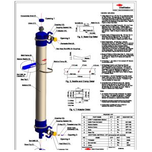DuPont Ultrafiltration Module SFD-2860XP IntegraFlux uf membrane filter Flow 204
