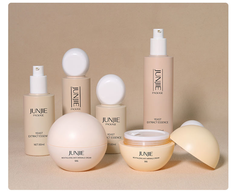 Custom 30ml 50ml 100ml 120ml Plastic Toner Spray Bottle With Stone Shape Cap Lotion Pump Packaging For Skincare Face Masks