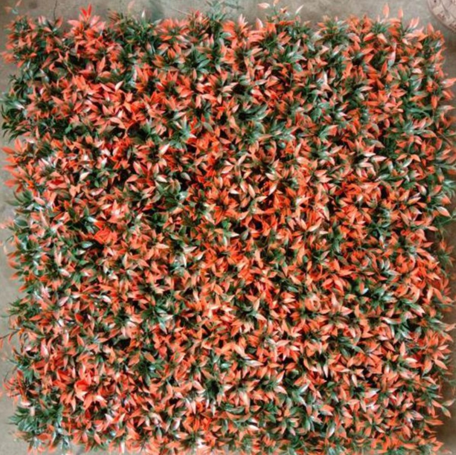 Environmentally Friendly Artificial Wall Grass Easy To Install And Maintain With Anti-Aging And Corrosion Resistance
