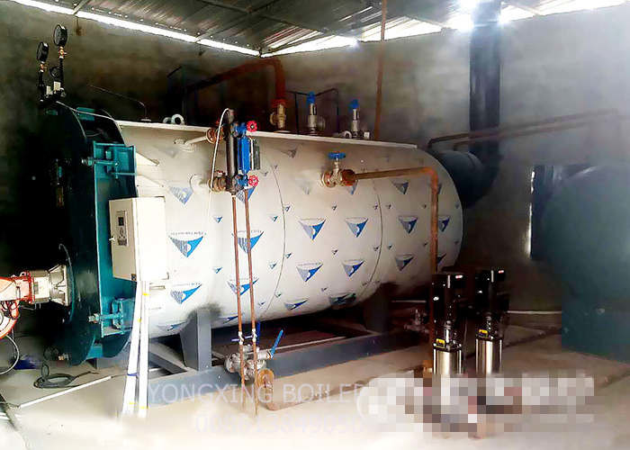Large Capacity Oil Fired Steam Boiler For Chemistry Factory WNS 0.7 / 1.4 / 2.1 MW