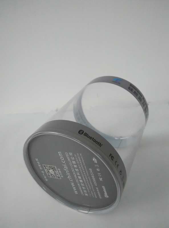 Transparent cylinder type blister packaging