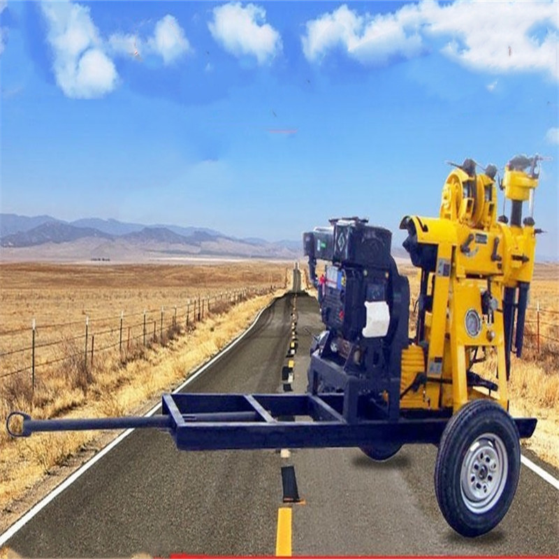Crawler Self Propelled Hydraulic Drilling Rig For Water Conservation Engineering