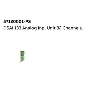 DSAI 133 57120001-PS ABB Analog Inp Unit 32 Channels