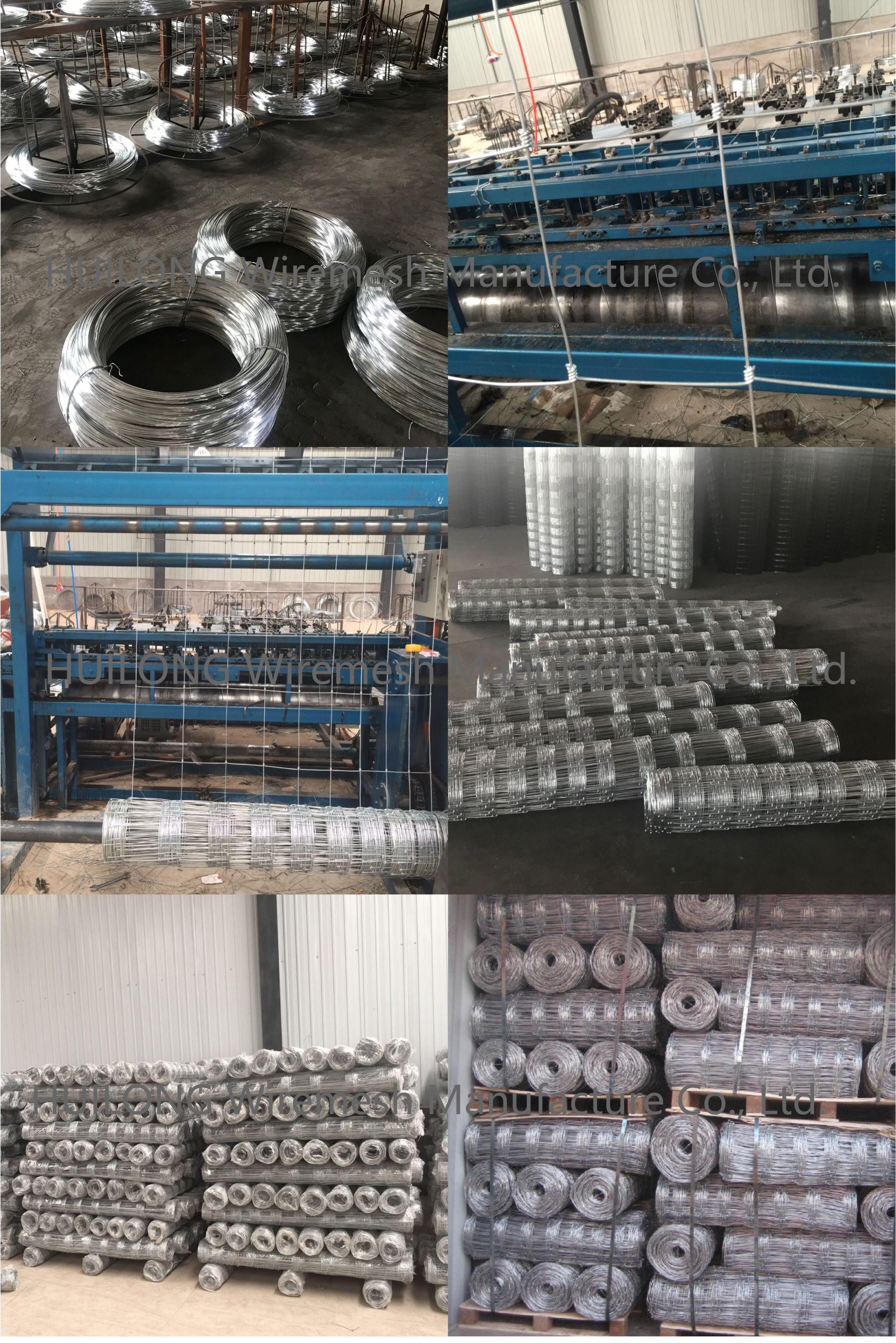 10 120 15 Dog Wire Fence Roll Q195 Carbon Steel High Strength Galvanized