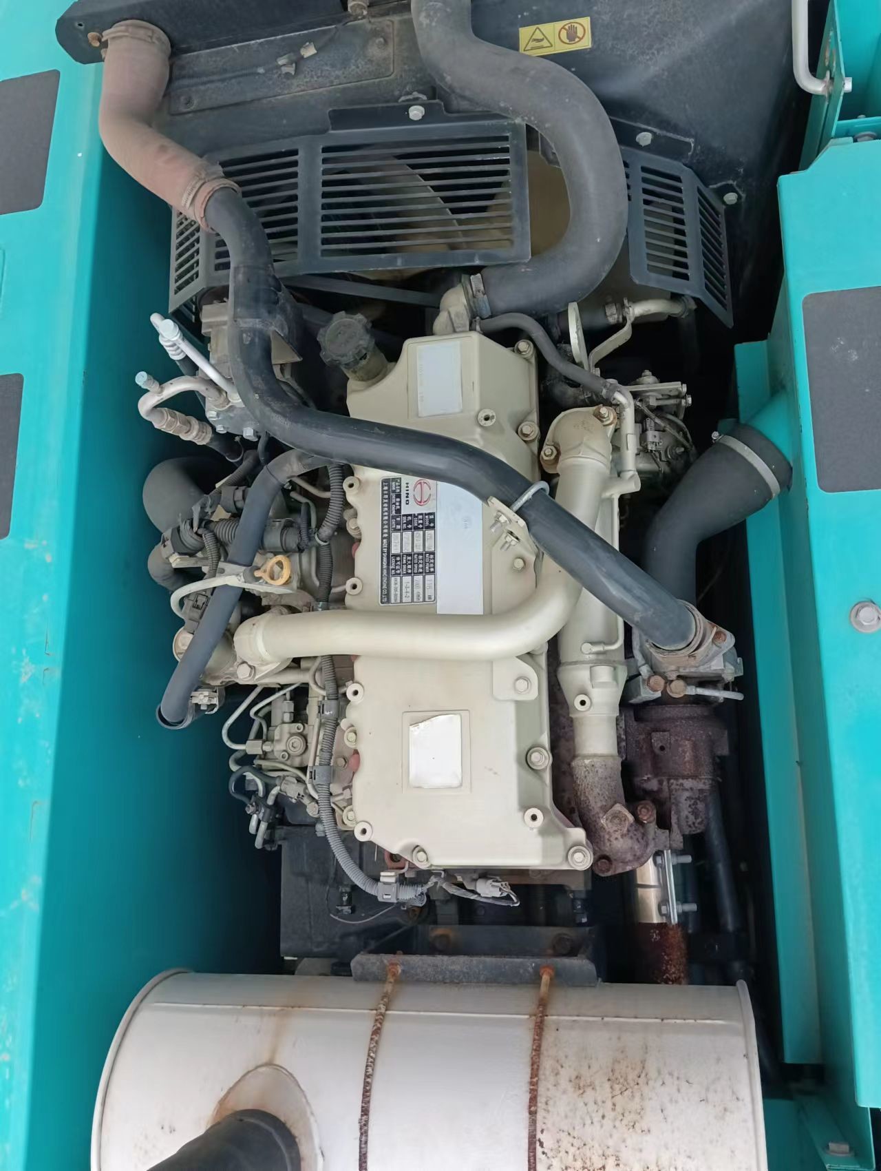Customized Kobelco 21ton SK210-8 Hino enigne Excavator 1.3m3 Bucket 118KW HINO Engine