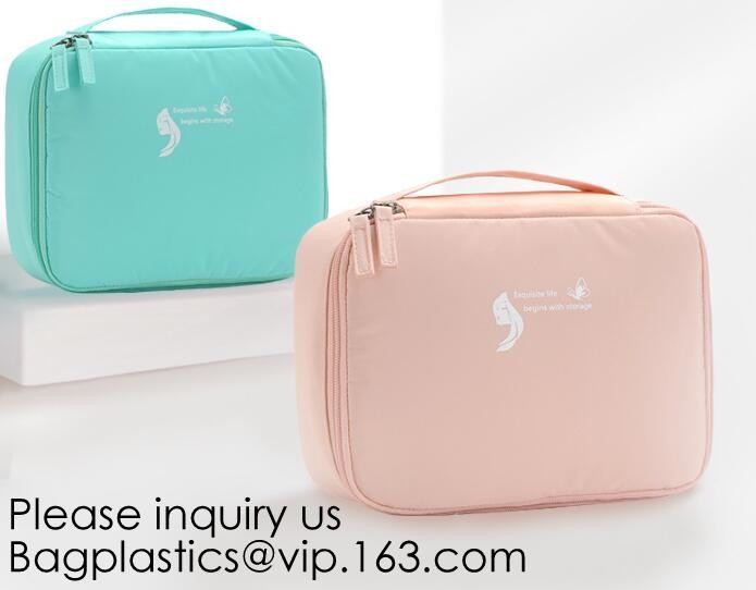 Trend Design Velvet Quilted Cosmetic Bag,Customized 2pcs Set Makeup Bag, Wholesale Travel Mens Toiletry Bags