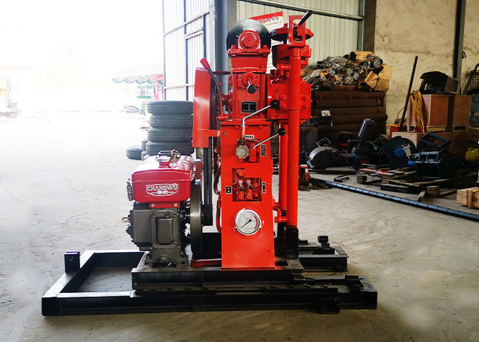 Diamond 50 Meters Soil Investigation Drilling Machine Core Sampling Lightweight