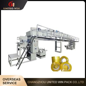 Automatic Adhesive BOPP Tape Coating Machine Mechanical Speed 5-180mpm