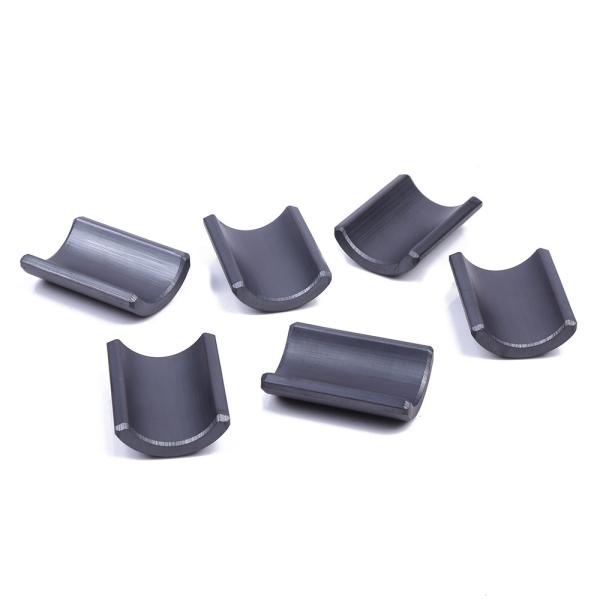 Sintered Ceramic Ferrite Magnets Bending Processing Service In Motors
