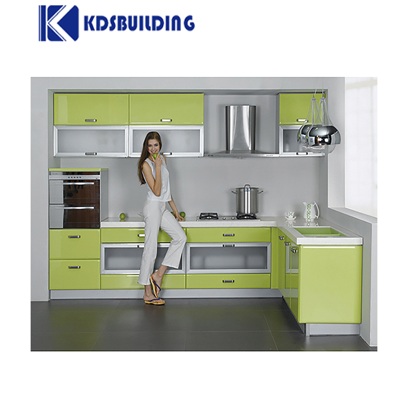 Medium Density Cook Bench Lacquer Kitchen Cabinet