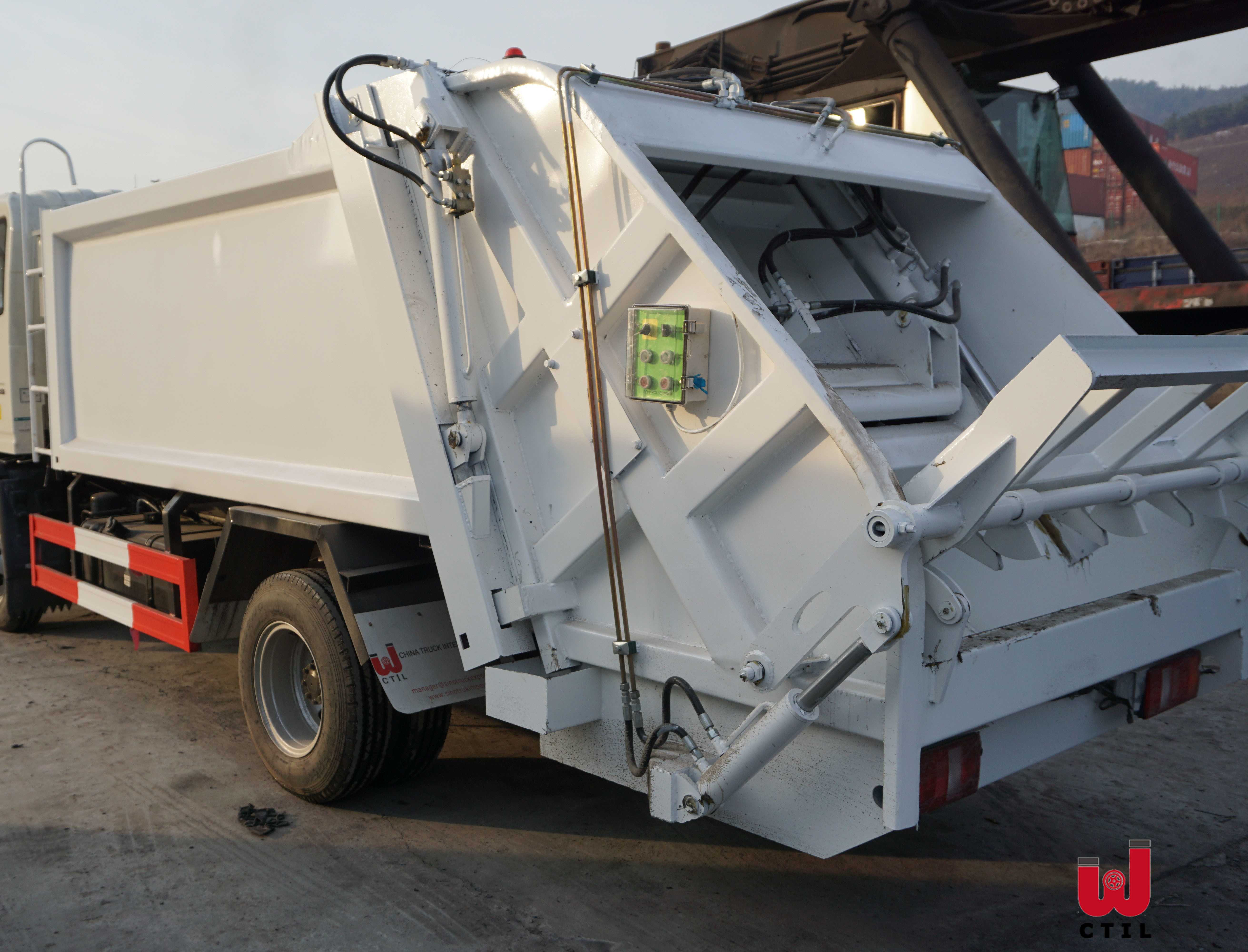 JAC 4X2 Compactor Garbage Truck 12m3 Refuse Compactor Vehicle