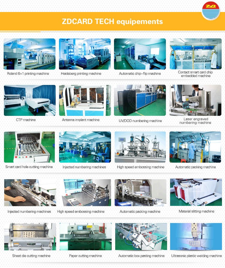 SLE4442 5542 RFID Plastic Pvc Smart Contact Chip Card