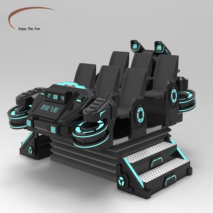 Amusement Park 6 Seats 9d Virtual Reality Cinema VR Roller Coaster Machine