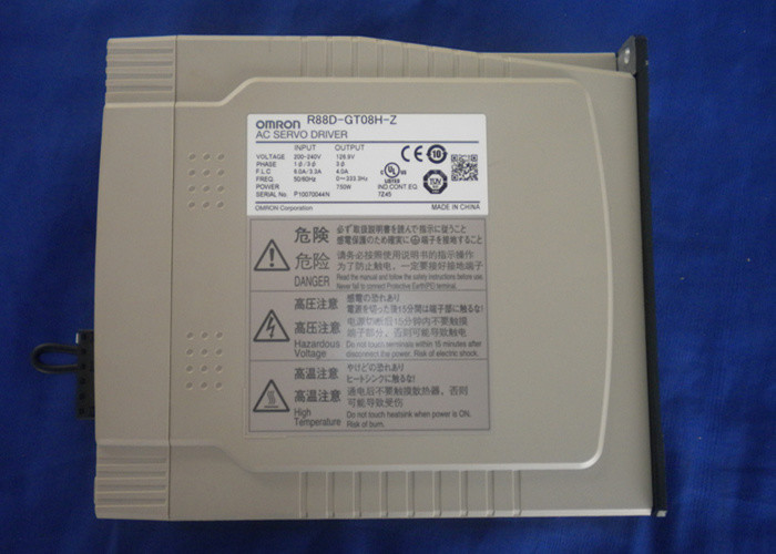 OMRON R88D-GT08H-Z Yin Auto Cutting Machine Parts , Cutter Accessories Ac Servo Driver
