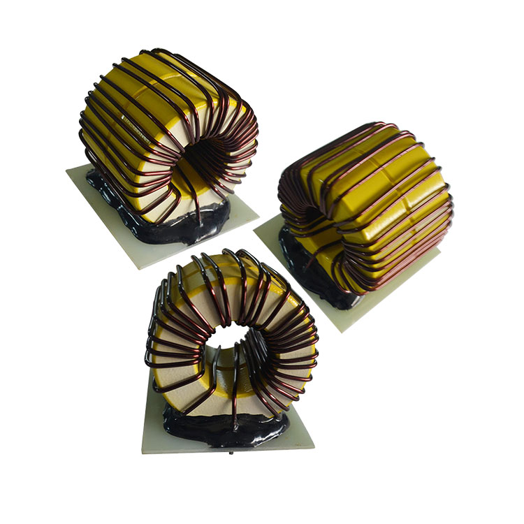 High Current Toroidal Coil Power Inductor 94uh Core Ferrite Core Coupled Inductor 220VAC 50-60Hz 10.8kW Function Delay