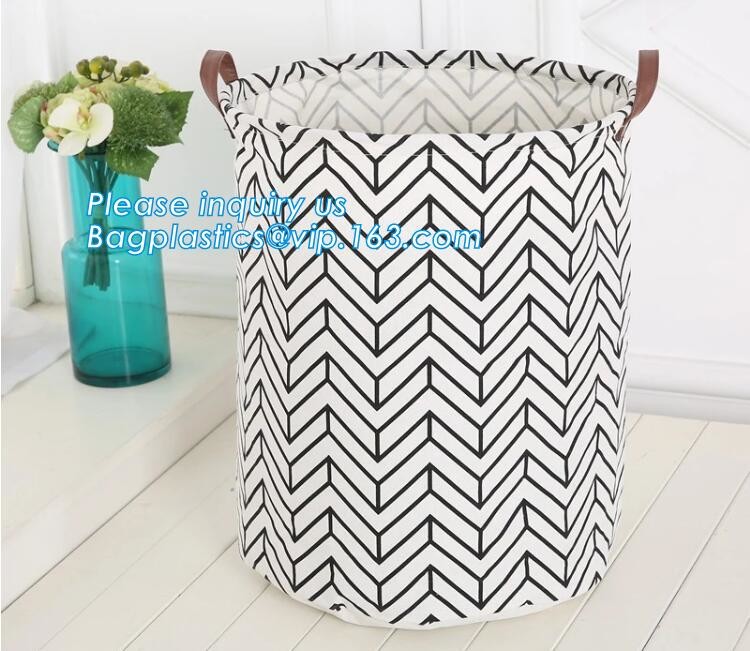 Woven Storage Baskets Handmade Custom Color New Design Cotton Rope Basket,collapsible canvas storage basket,laundry bags