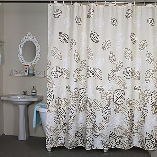 Eco Friendly PEVA Stylish Waterproof Shower Curtain Custom Printing Acceptable