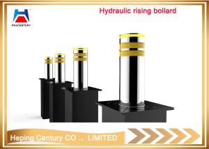  Full-automatic led lighted security hydraulic rising bollards Manufactures
