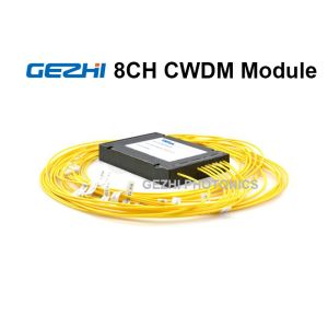  8 Channels Simplex Fiber CWDM Module 1270 - 1610nm For Fiber Optical Amplifier Manufactures