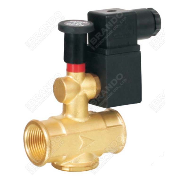 Emergency LPG Natural Gas Shut Off Solenoid Valve 1/2'' DN15 12V