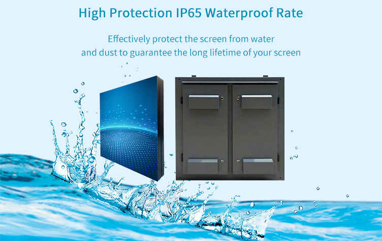 High Brightness 6500cd/Sqm Commercial Advertising LED Display Screen P5 P6 P8