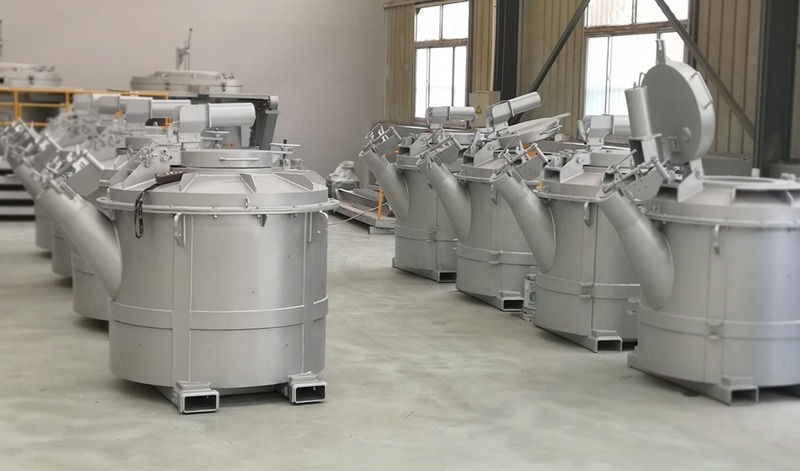 Industrial Molten Aluminum Transfer Ladles Maximum Service Temperature of ≤850C and Surface Temperature Rise of ≤50